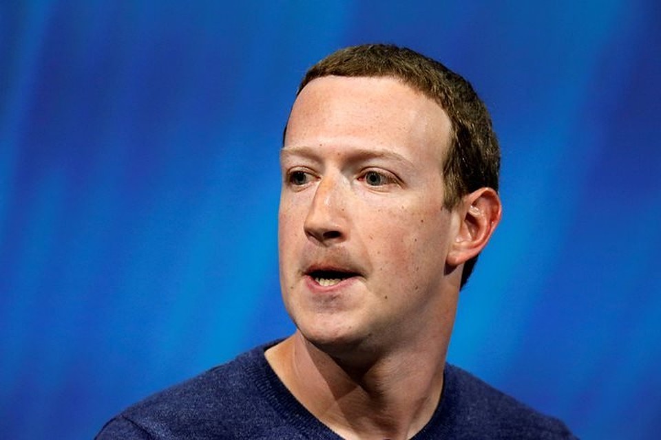 Глава компании Facebook Марк Цукерберг