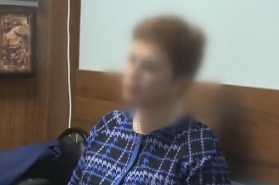 Татьяна Бархатова. Фото: скриншот видео ГУ МВД России по Краснодарскому краю