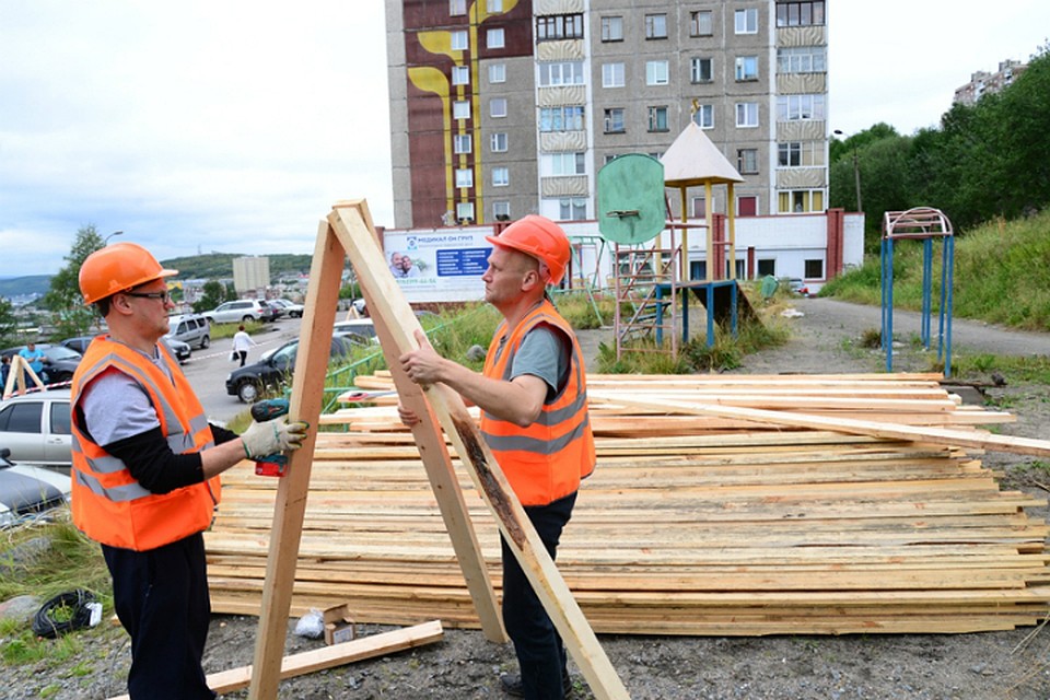 Комплекс разделят на две части: развлекательную и спортивную. Фото: пресс-служба администрации города Мурманска.
