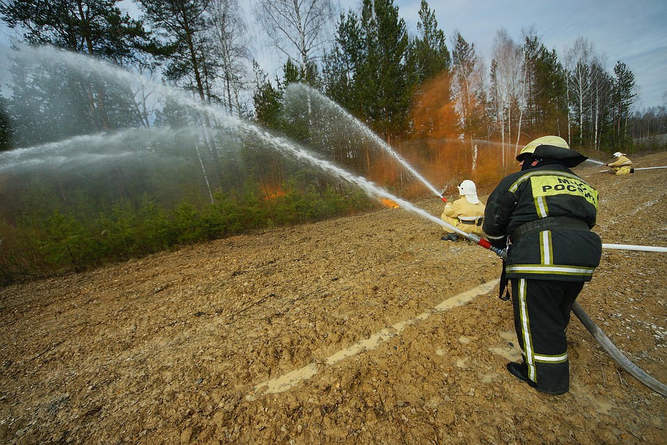 Возгорания локализованы.