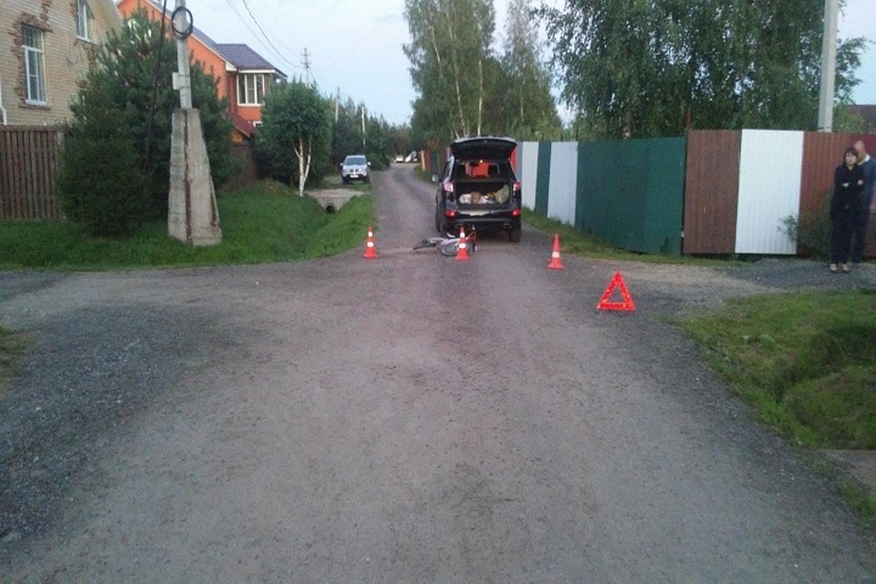 Маленький велосипедист попал в больницу Фото: УГИБДД РФ по Тверской области