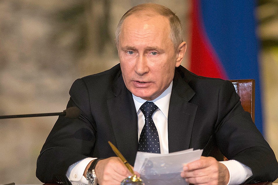 Президент России Владимир Путин