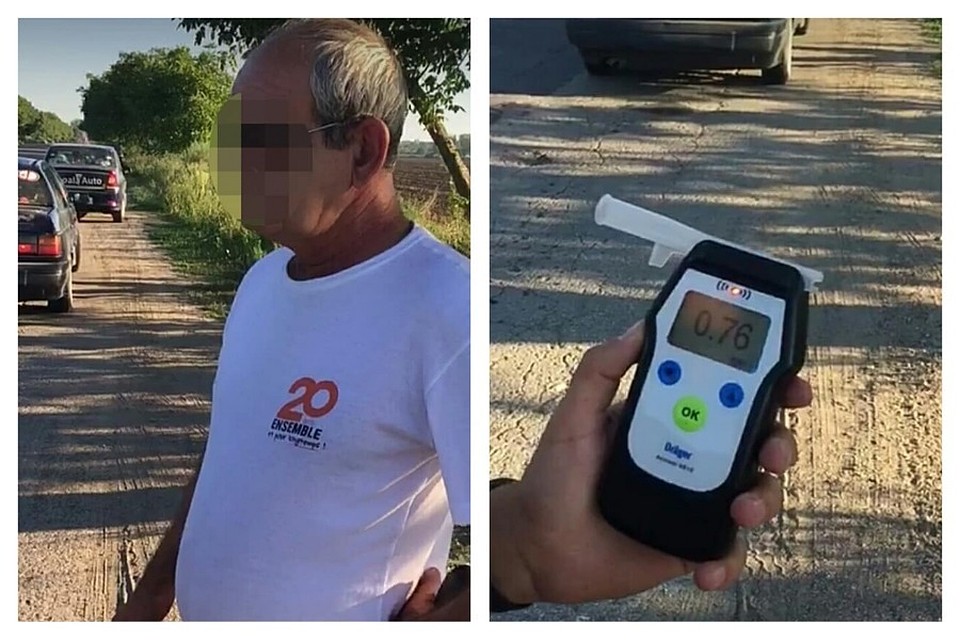 Мужчину отвезли в инспекторат полиции для дальнейших разбирательств.