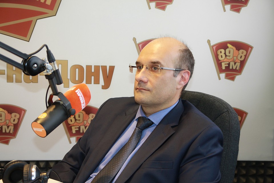 Андрей Буров стал гостем радиостанции "Комсомольская правда-Ростов"