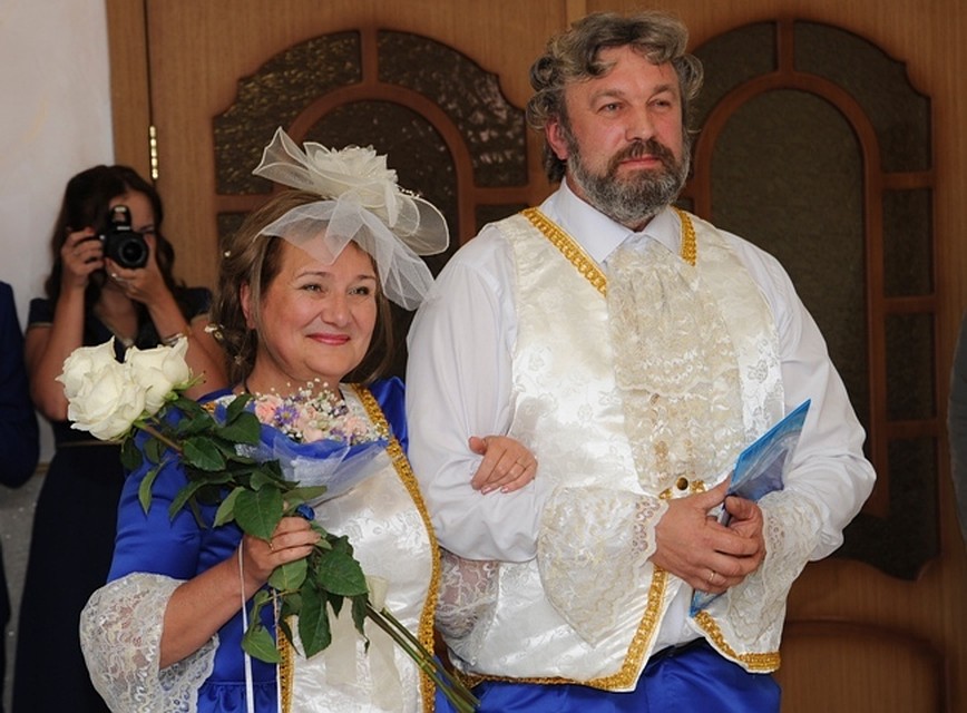 Иркутяне, устроившие свадьбу в стиле 17-го века: Святая Матрона подсказала нам, что мы созданы друг для друга. Фото: пресс-служба ЗАГСа по Иркутской области.