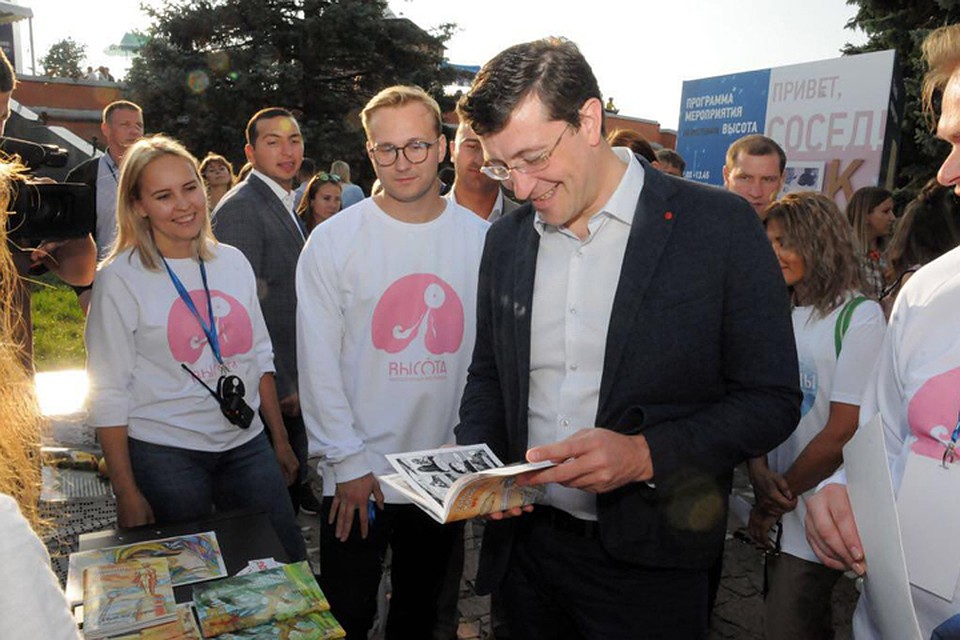 Глеб Никитин: «Фестиваль «Высота» должен стать ежегодным». Фото: Александр ВОЛОЖАНИН