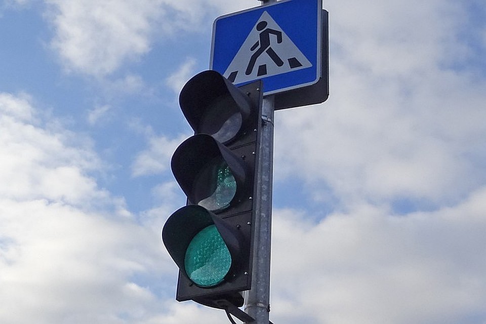 В Москве настроили работу пешеходных переходов