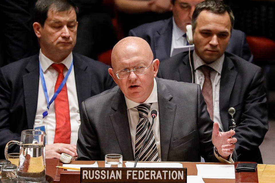 Постпред РФ при ООН Василий Небензя