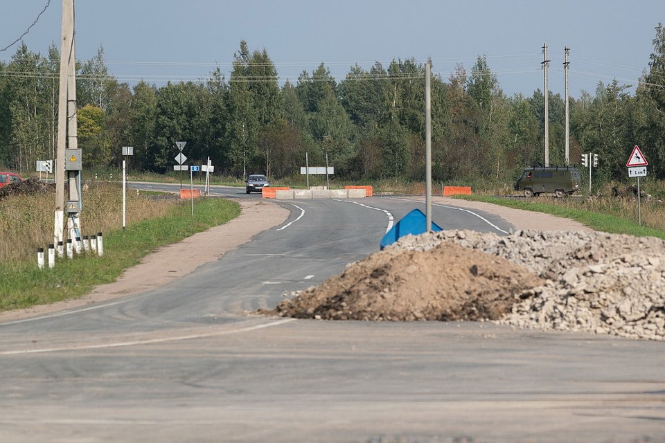 Строительство Северного обхода вокруг Пскова началось в 2016 году.