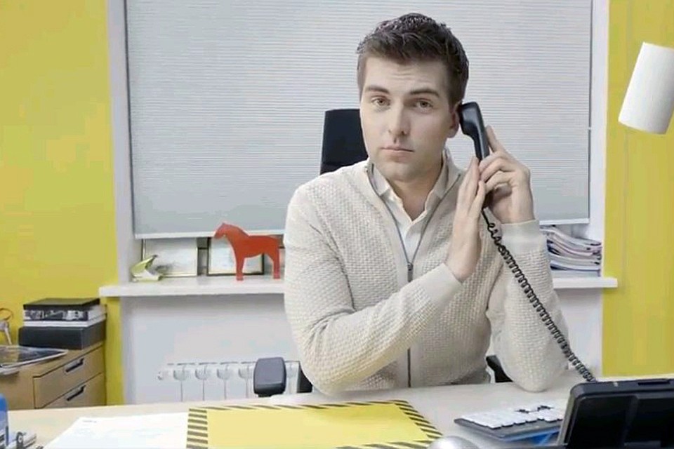 Фрагмент промо-ролика Первого канала к передаче "Эксклюзив" с Дмитрием Борисовым.
