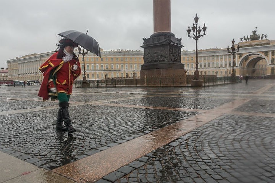 Вторник в Петербурге будет дождливым, но еще теплым.