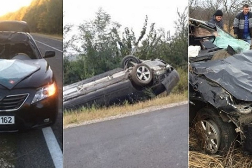 Автомобили первых лиц государства нередко попадали в ДТП (Фото: deschide.md).