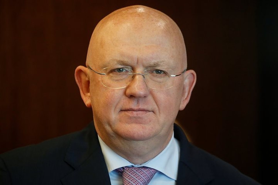 Постоянный представитель России при ООН Василий Небензя.