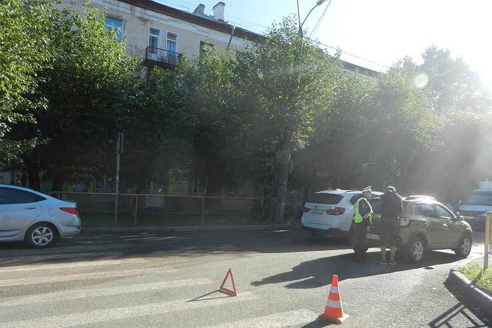 Мальчик переходил дорогу по пешеходному переходу. Фото: УГИБДД по Кировской области