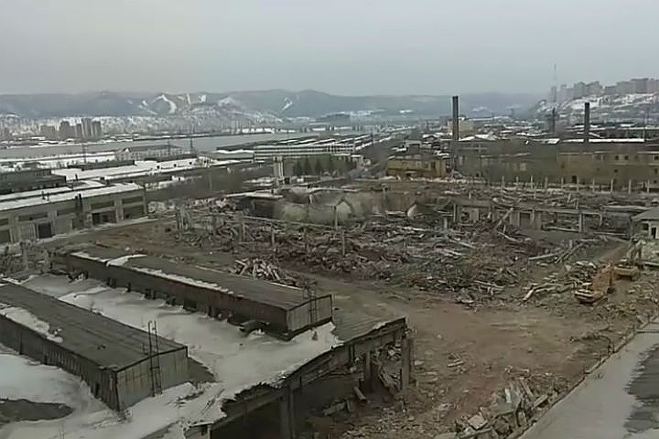Красноярский комбайновый завод требуют признать банкротом. Фото: стоп-кадр Алексей ТРЕШИН.