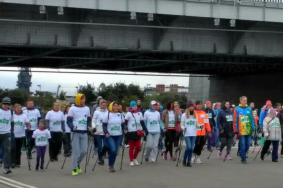 В Москве пройдет благотворительный «Скандинавский променад» Фото: Благотворительный фонд «Линия жизни»