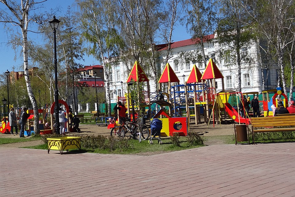 В шестом микрорайоне Губкинского установят новый игровой комплекс