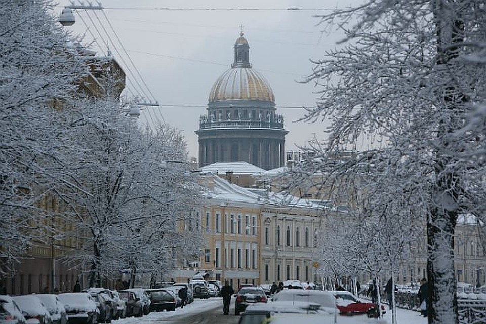 Зимой в Северной столице красиво.