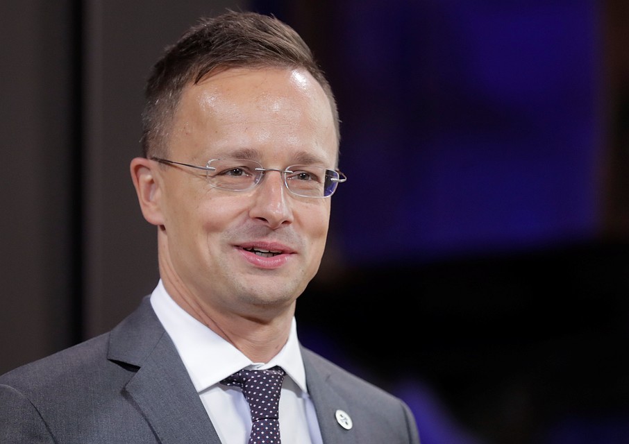 Глава МИД Венгрии Петер Сийярто