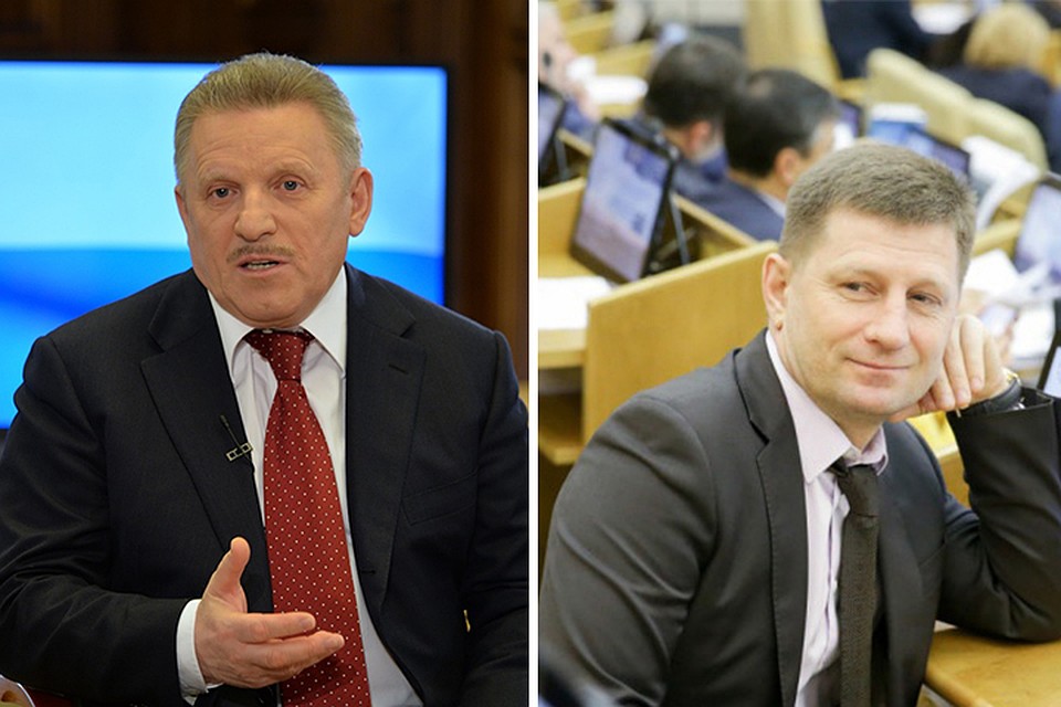 Кандидаты в губернаторы Хабаровского края: Вячеслав Шпорт и Сергей Фургал