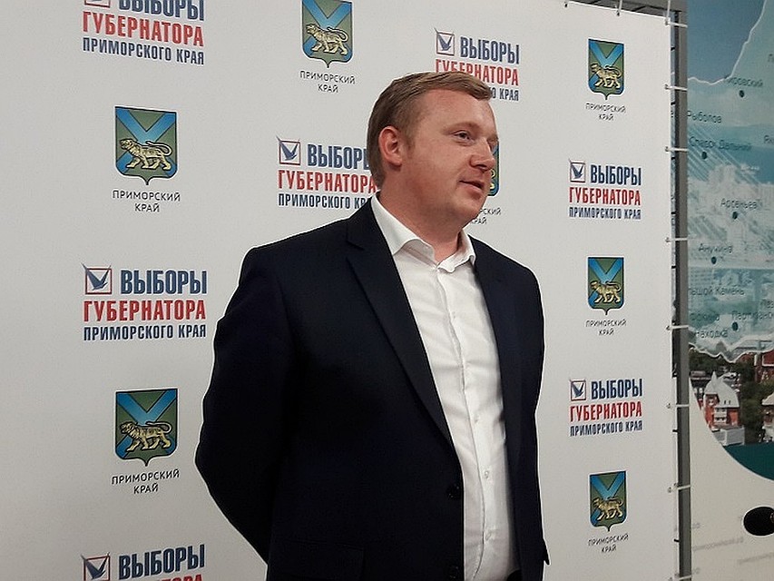 Кандидат в губернаторы Приморья Андрей Ищенко