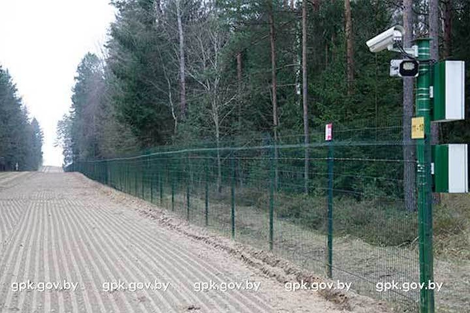 Пограничники задержали на белорусско-литовской границе шесть нелегалов из Афганистана. Фото с сайта Госпогранкомитета