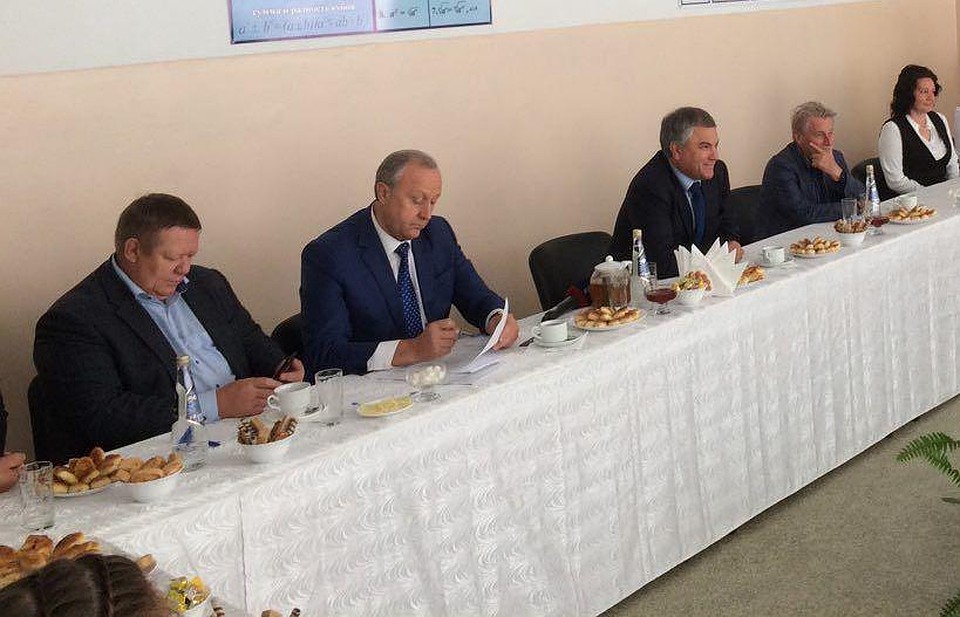 Встреча Вячеслава Володина с жителями Саратовской области