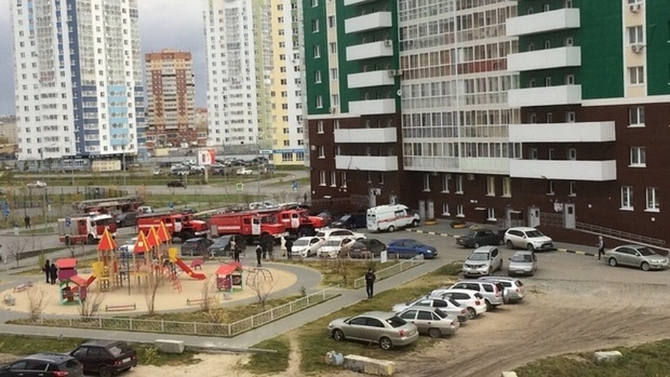 Из высотки на Менделева в Тюмени эвакуировали 46 человек. Фото vk.com