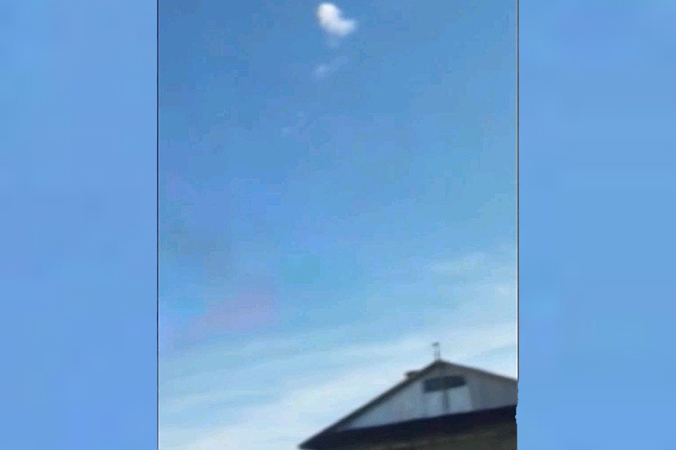 Кадр из видео очевидцев.