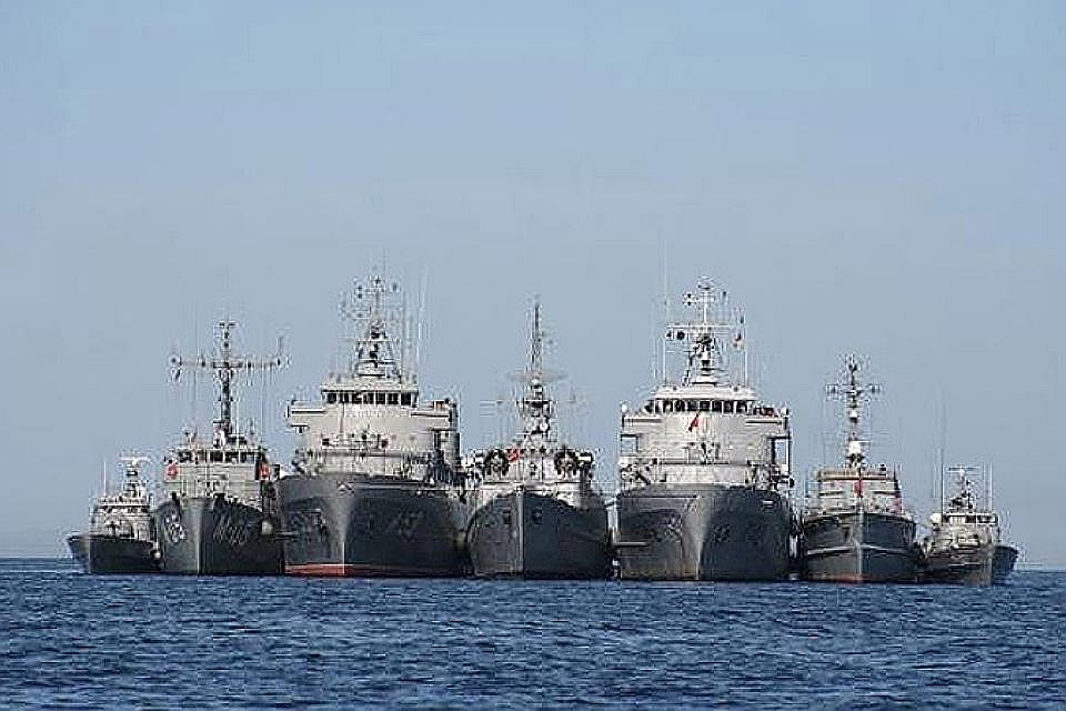 Корабли НАТО в территориальных водах Литвы в Балтийском море ищут оставшиеся после двух войн боеприпасы. Фото: с сайта valstietis.tv3.lt