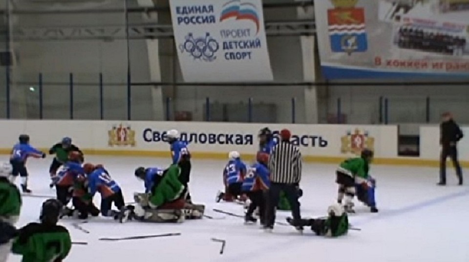 Уже ко второму периоду хозяева вели со счетом 7:0. Фото: скриншот видео