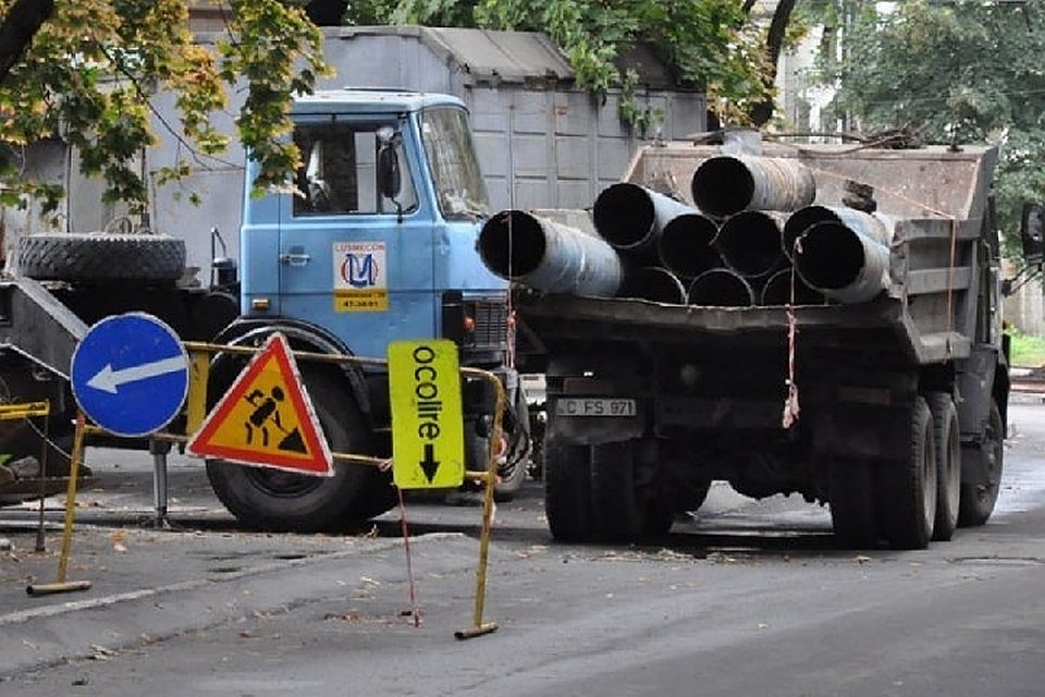 Улицы перекроют в связи с выполнение работ по прокладке сетей водоснабжения и канализации