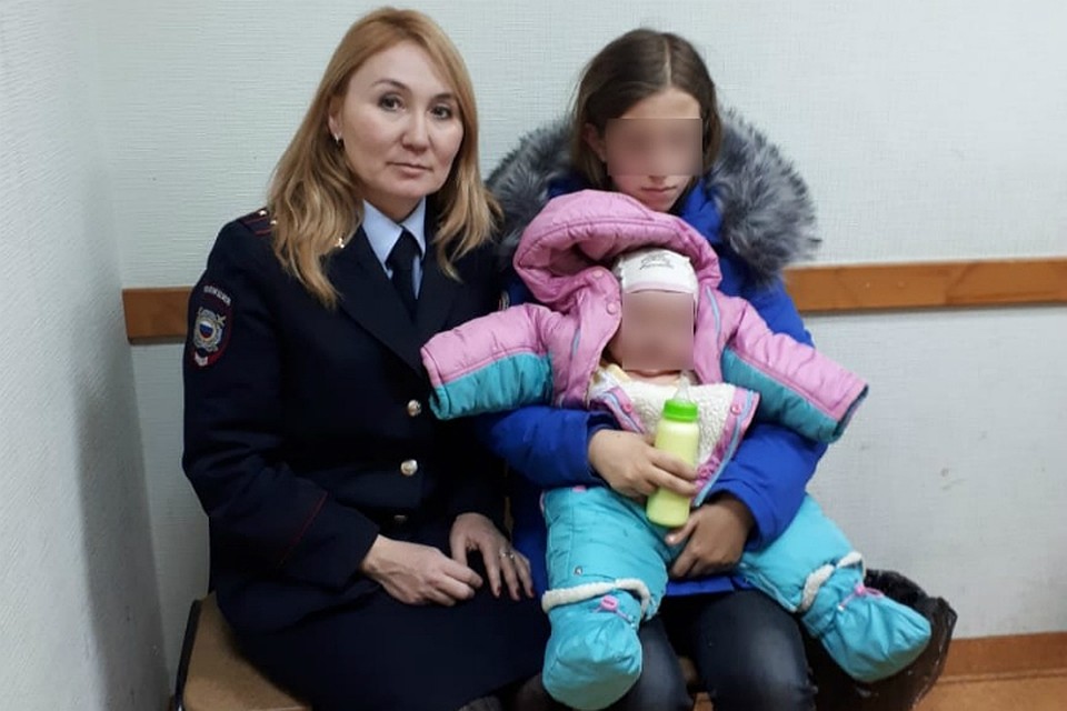 Пропавшую девушку с младенцем нашли за городом