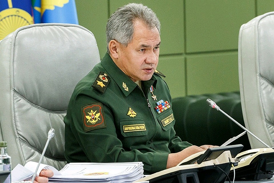 Министр обороны РФ Сергей Шойгу.