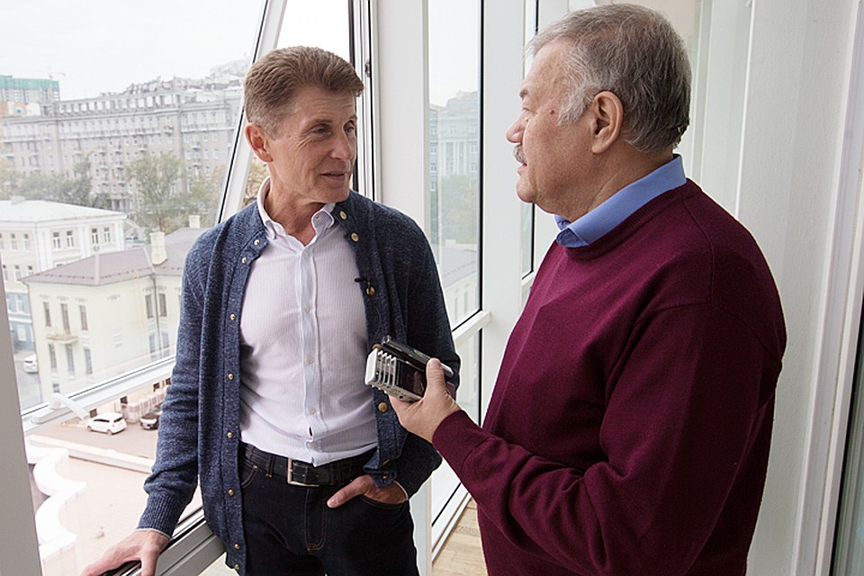 Александр Гамов дозвонился до Олега Кожемяко. Фото: Хитров Александр