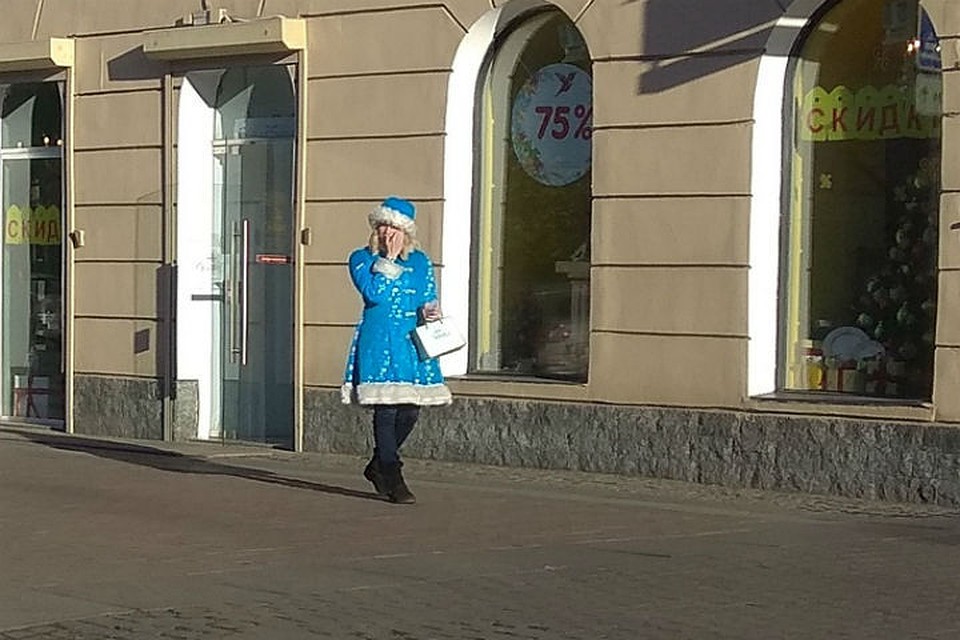 Расскажи, Снегурочка, как дела? Фото: "Признавашки ДТП и ЧП Санкт-Петербург" ВКонтакте