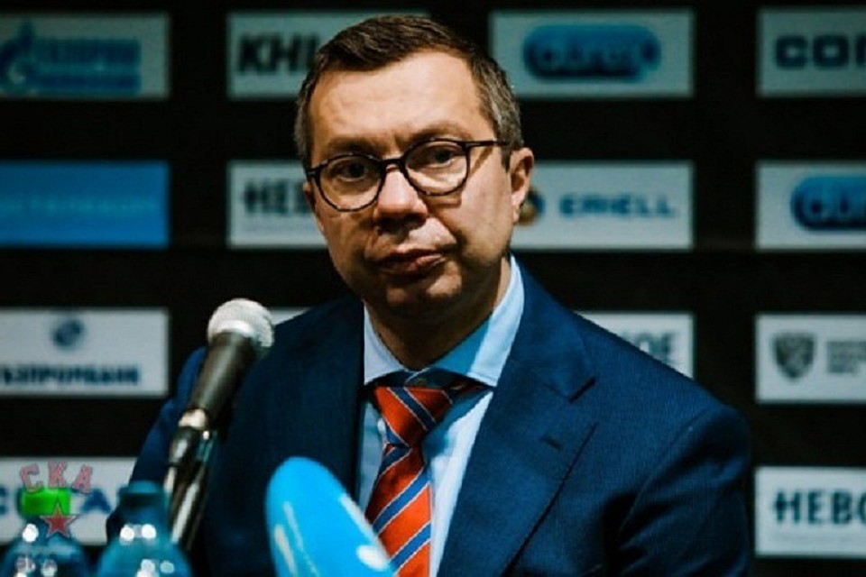 Главный тренер СКА Воробьев: Матч с ЦСКА был проигран из-за персональных ошибок. Фото: ХК СКА