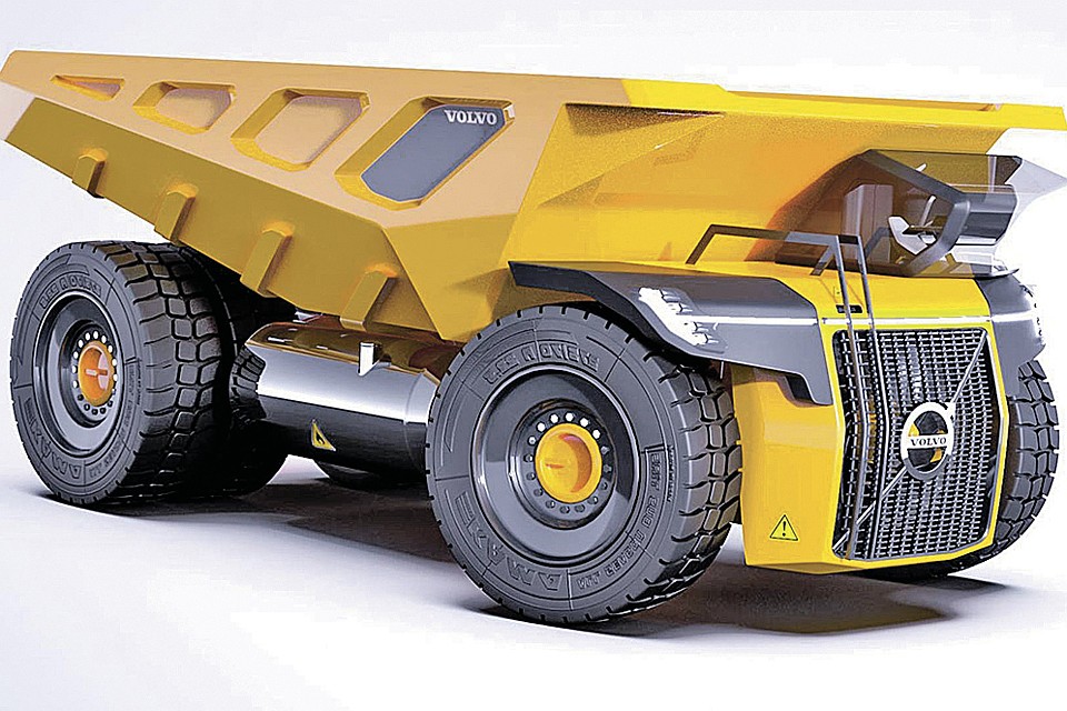 Самосвал из линейки Volvo Trucks