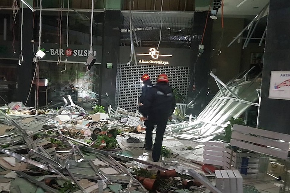 Возбуждено уголовное дело по факту ЧП в «Арена Сити». Фото с сайта СК