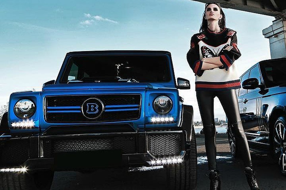Этот Mercedes AMG G63 клуб не хотел отдавать жене Павла Мамаева. Фото: instagram.com/alana_mamaeva