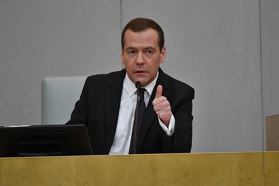 Премьер-министр РФ Дмитрий Медведев
