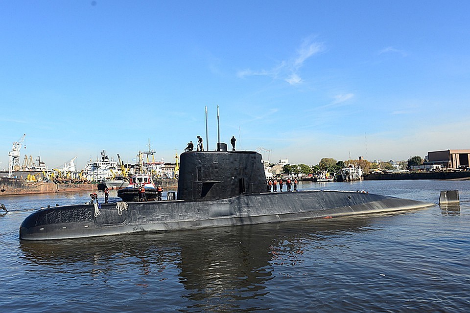 Аргентинская подлодка «Сан-Хуан» затонула из-за взрыва