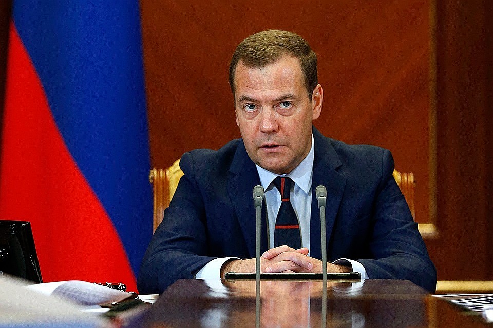 Дмитрий Медведев провел деловую встречу с президентом Вьетнама Фото: Дмитрий Астахов/ пресс-служба правительства РФ/ ТАСС