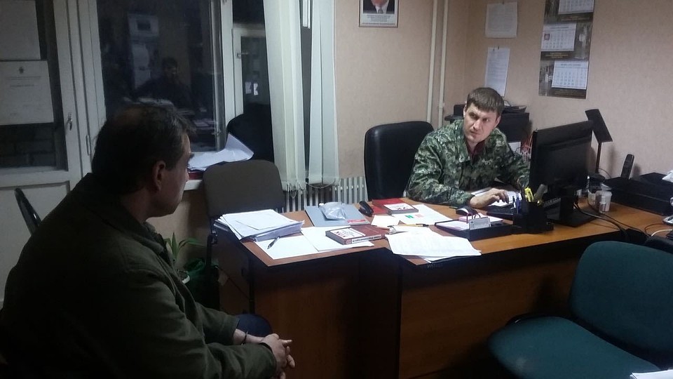 Подозреваемый на допросе