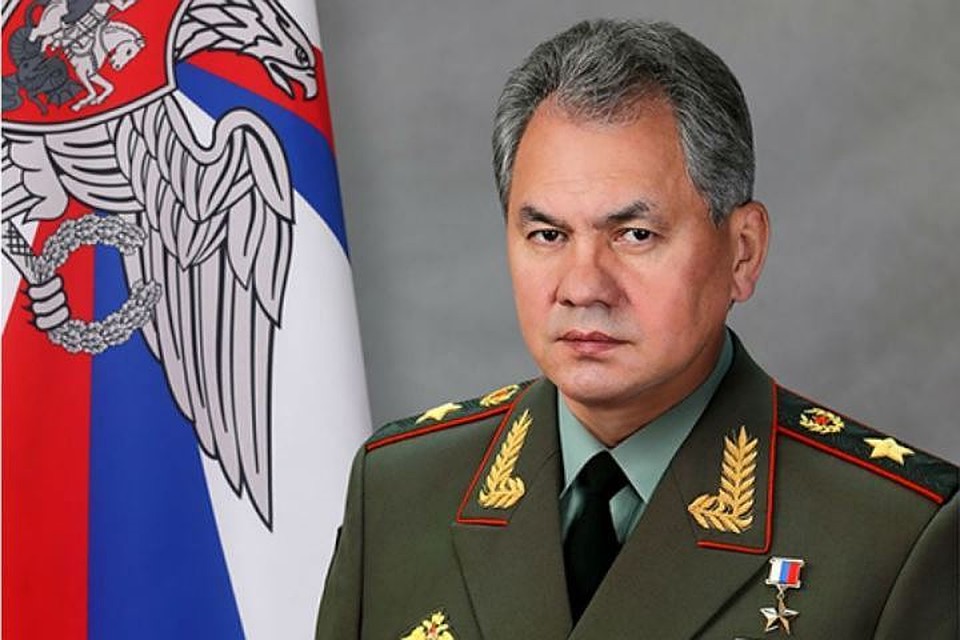 Глава Минобороны РФ Сергей Шойгу