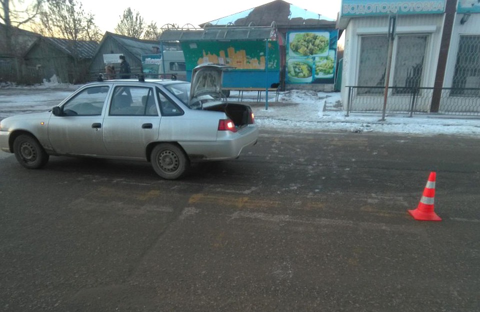 Фото с места ДТП.