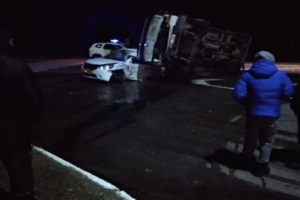 В ДТП пострадали два человека (Фото: PRO TV).