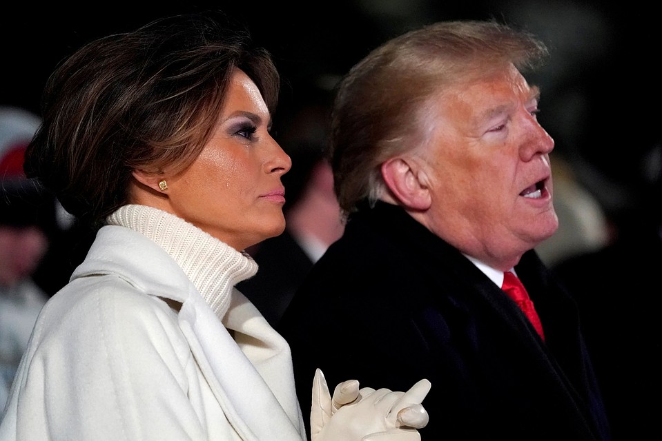 Дональд и Меланья Трамп