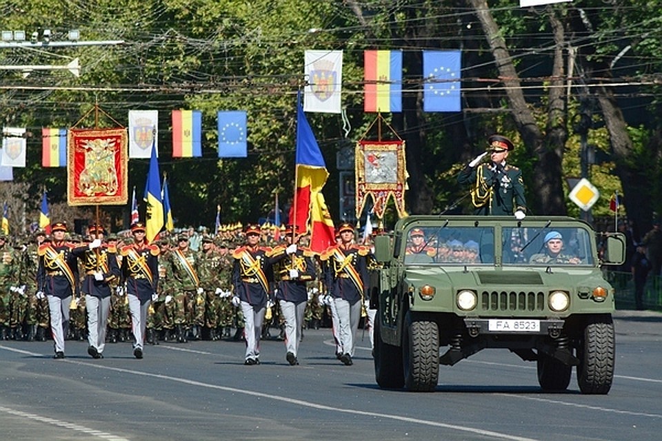 Участие в парадах в Румынии молдавской армии становится традицией. Фото: army.md