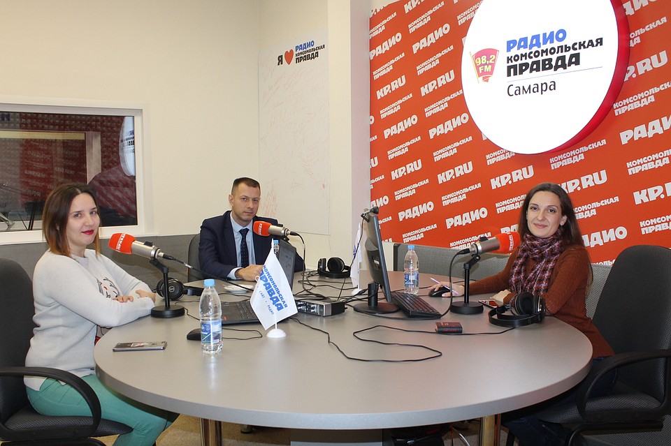 Юрий Тапилин побывал на радио КП-Самара